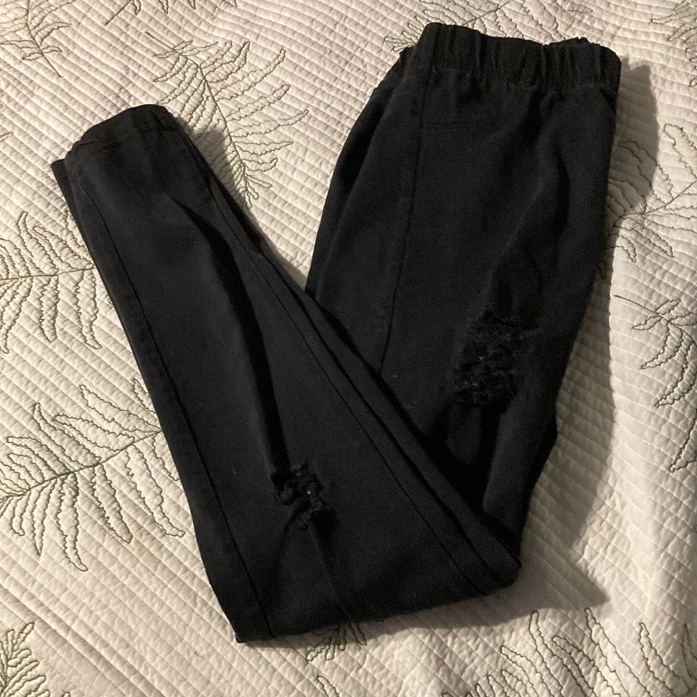 Tickled Teal jeggings